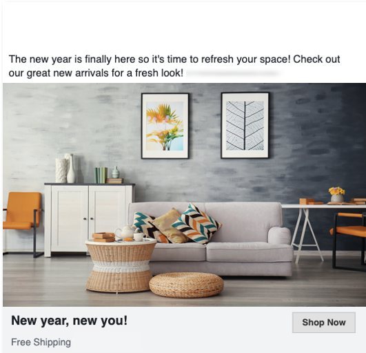 Facebook ad